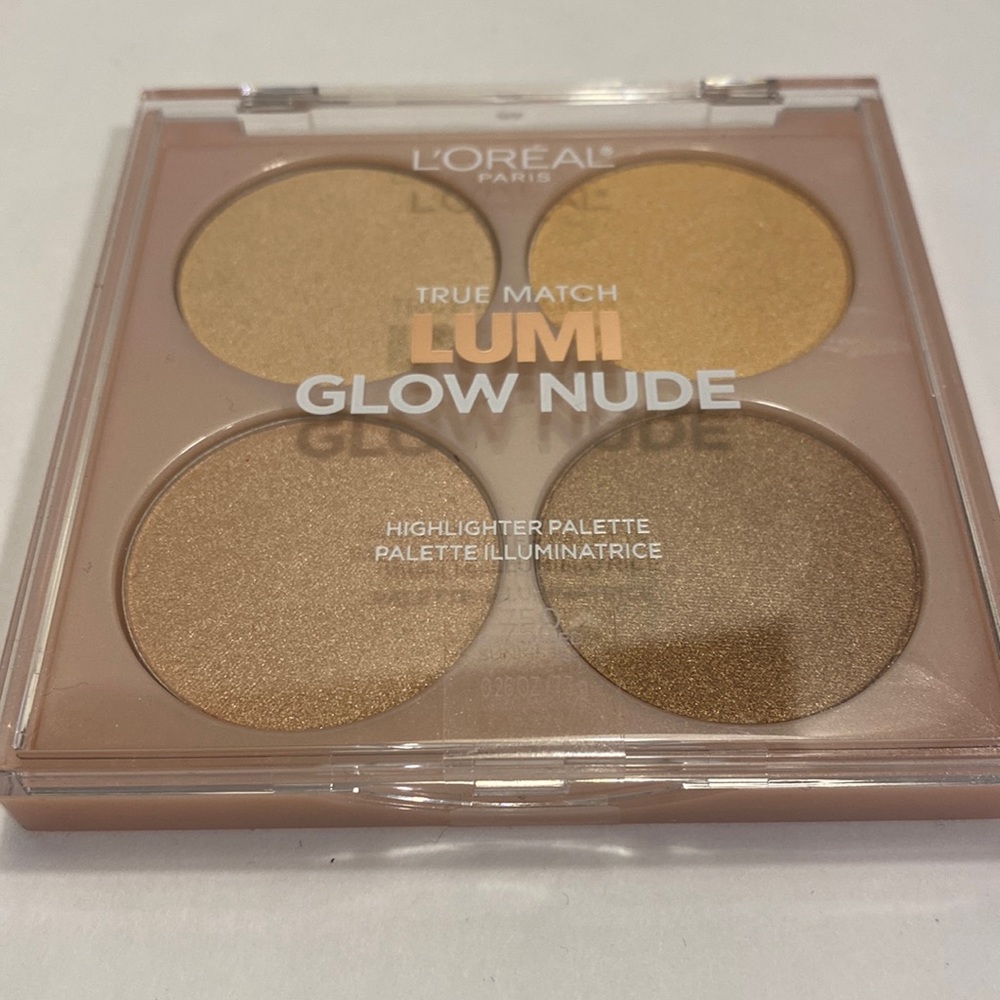 COPY - NEW L’Oréal limo glow nude highlighter kit
